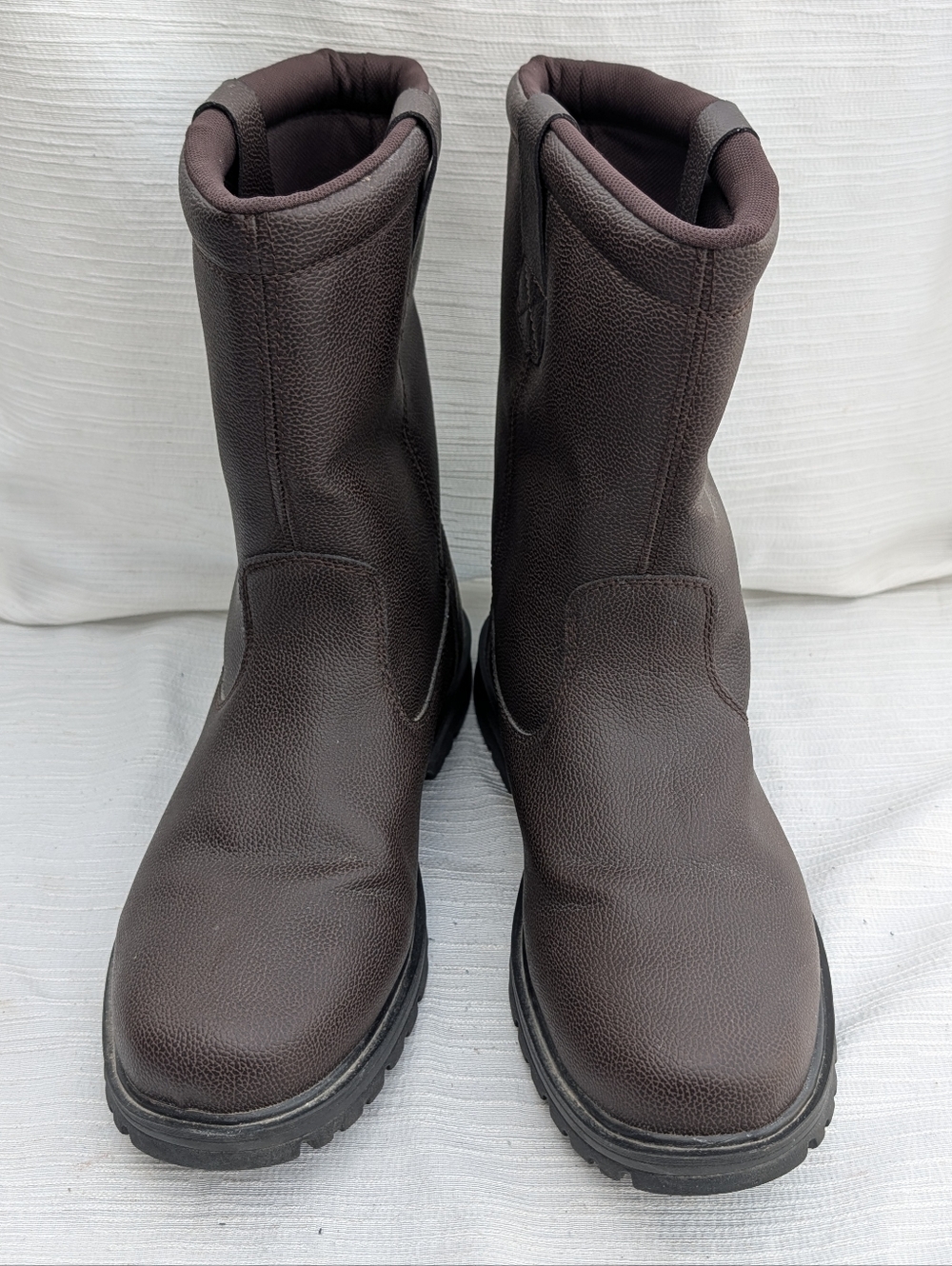 Brahma Ronnie Work Cowboy Wellington Boots Oil Resistant Size 12 W